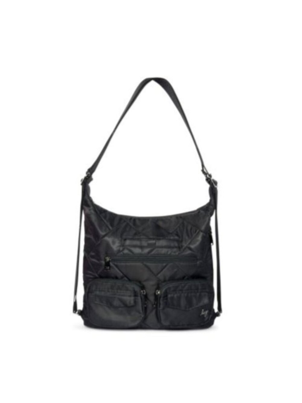 Lug Zipliner 2 Travel Pouch - Midnight Black, Waterproof, Sleek Organizer for Lu